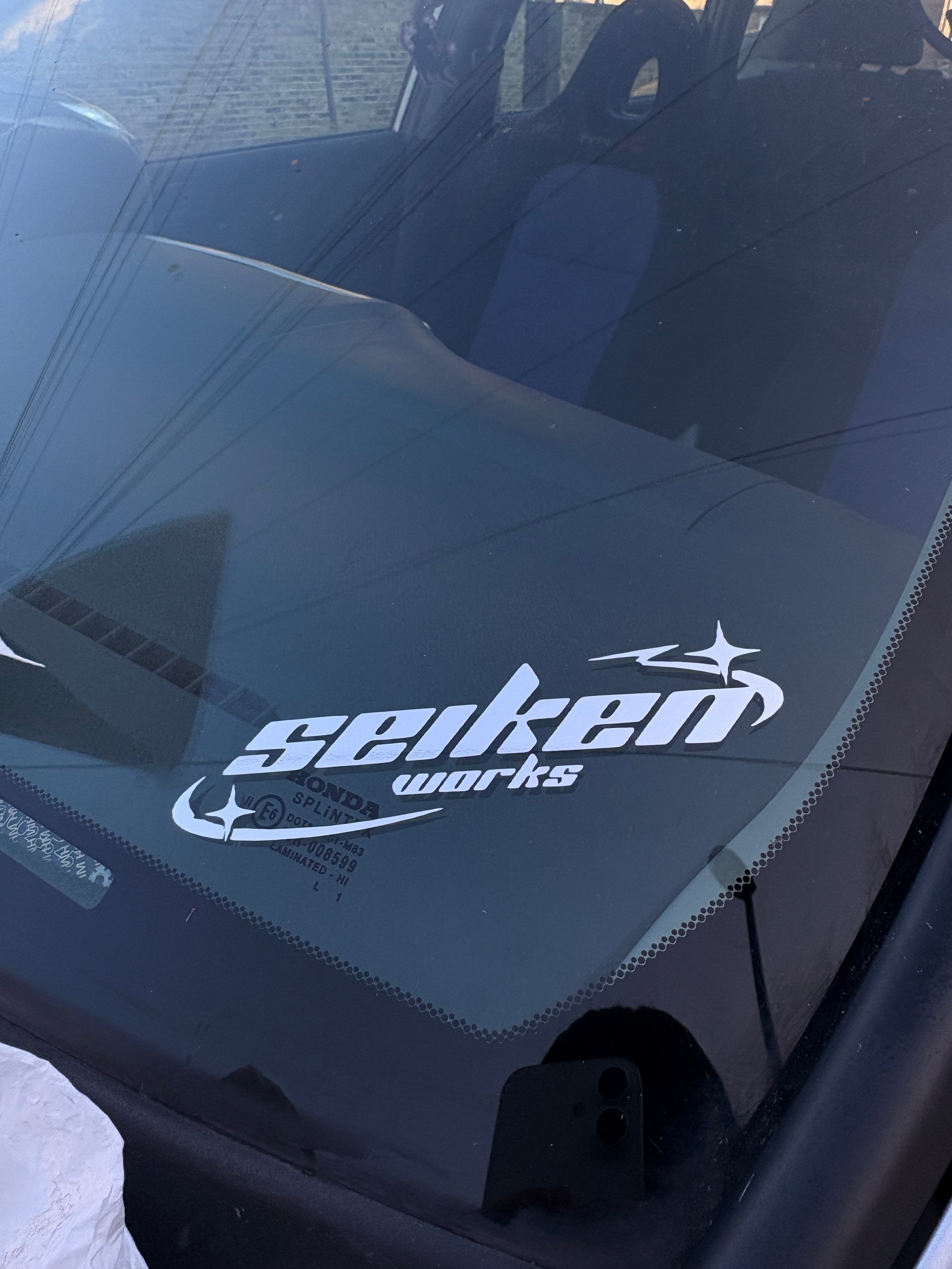 Seiken works sticker